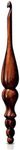 Furls Crochet Hook, Wood, Bloodwood, 4mm