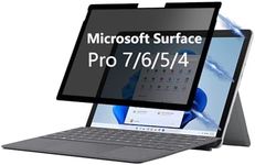 Privacy Screen Protector Compatible for Microsoft Surface Pro 7/6/5/4 Fully Removable,Easy to Install,Reusable,No Bubbles Screen Protector