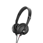 Sennheiser HD 25 LIGHT Lightweight On-Ear DJ & Monitoring Headphones | Robust Single Headband Design | 1.5M Dual-Sided Detachable Cable & 1/4" Jack Adaptor Included | Black (508664)