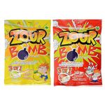 Zour Bomb Cola and Lemon Flavoured Candy 110gm (Pack of 2)