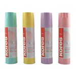 Kores - Pastel Glue Stick - Strong Hold Adhesive Glue, Safe, Non-Toxic - Craft Glue, School Supplies, Aesthetic Stationery, Glue Sticks, Office Supplies, Stick Glue - Pack of 12 x 20g