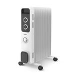 KEPLIN 2.5KW Oil Filled Electric Radiator, Energy Saving with 11 Fins, Adjustable Temperature, Overheat Protection, Programable Thermostat, 3 Settings & On/Off Timer for Maximum Warmth - Home & Office