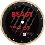 Lackmond Beast Pro Porcelain Saw Blade - 8" Hard Tile Cutting Tool with Thin Kerf Cutting Edge & 5/8" Arbor - BP8