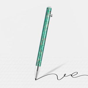 Titanium Magnetic EMR Stylus for E-Ink Devices, Retractable Magnetic Digital Pen with Precision Fine Tip, Lightweight Writing Pen Compatible with Remarkable 2, Kindle Scribe, BOOX, Supernote,Green