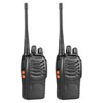 COUNTRYCAM Two Way Radio for Kids Light Weight with Rechargeable Battery - 2 Way Radio Fun and Playtime Adventure for Kids and All Ages - Set of 2 - Black