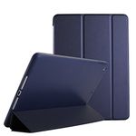 DuraSafe Cases for iPad 5th Gen 9.7" 2017 Silicone Case A1822 A1823 MP2F2HN/A MP2G2HN/A MPGT2HN/A MPGW2HN/A MP2H2HN/A MP2J2HN/A MP242HN/A MP252HN/A MPGA2HN/A MPGC2HN/A MP2D2HN/A MP2E2HN/A Navy Blue