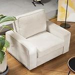 EASELAND Oversized Accent Chair, Re