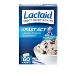 Lactaid Fast Act Caplets, 60 Count