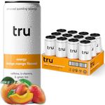 Tru Energy Seltzer, Orange Mango Fl