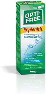 Opti-Free Replenish Multi-Purpose Disinfecting Solution With Lens Case, 10 Fl Oz