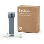 SoClean Genuine Replacement Cartridge Filter Kit for SoClean 2 CPAP Cleaner and Sanitizer Machine, Includes Filter Cartridge and Check Valve, OEM Part with Full Warranty