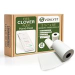 Clover Flex, Mini and Mobile - 2 1/4" x 55' Thermal Paper Rolls (20 rolls)