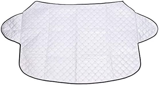 Windscreen Cover Frost Ice Snow Protector for Winter | Windscreen Sun Shade UV Reflective for Summer | Windshield Front Window Cover for Car SUV Van | M&W