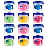 12 Pcs Tinted Jelly Lip Balm Lip Mask Sets,Hydrating Easy to Use.