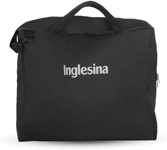 Inglesina Quid Stroller Carry Bag, Black – Custom-Fit for Quid Stroller – Features Removable Strap for Easy Transport – Durable, BPA-Free Design for Convenient Stroller Storage and Protection