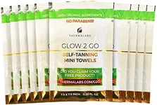 10 Organic Tanning Towels "Glow2Go"