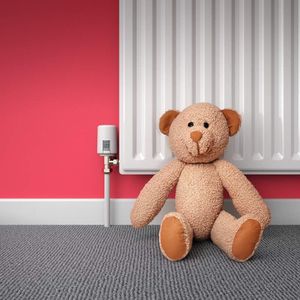 Hive Smart Radiator Valve – White, Wireless Heating Control