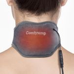 Neck Heating Pad, USB Wearable Heating Pad, Heated Neck Wrap for Comfortable Warmth, 3 Heat Auto-Off, Electric Thermal Brace, Small USB Warmer for Daily Use, Gift for Women Grandma, 16"-22"