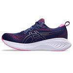 ASICS Women's GEL-CUMULUS 25 Running Shoes, 7H, DEEP OCEAN/LILAC HINT