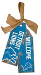 NFL Detroit Lions Unisex Detroit Lions Team Tags, Team Color, 12 inch