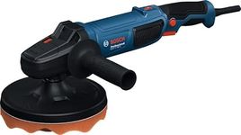 Bosch Professional Polisher GPO 11-180 S, 1100W Corded Electric Buffer, 180mm Pad, 900-3800 RPM Variable Speed Machine for Car Detailing, Vehicle Paint Care, Metal Fabrication & Scratch Removal