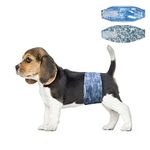 Dono Dog Diapers Male Disposable Male Dog Wraps, 48 Count Wider Doggie Puppy Diapers Male Belly Bands, Super Absorbent, Leak-Proof Fit, Excitable Urination, Incontinence, XS