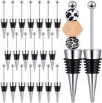 Kosiz 20 Pcs Beadable Wine Stoppers