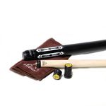 Black Scorpion CUESOUL 2-Piece 58 Inch Pool Cue Stick 19 oz Billiard cue with 13mm Cue Tips with Cleaning Towel & Joint Protector(C.QG.CSBK002)