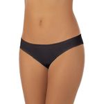 OnGossamer Women's Cabana Pima Hip Bikini, Black, Medium