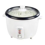 Quest 35530 0.8L Rice Cooker / Upto 4 Servings / Non-Stick Removable Bowl / Keep Warm Functionality / Includes Measuring Cup & Spatula / Cook White or Brown Rice, Porridge and more