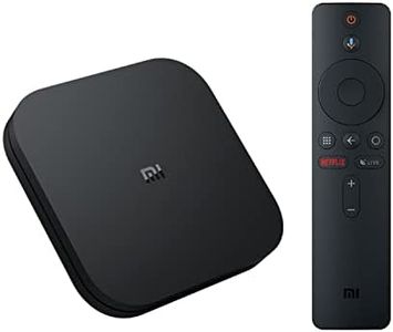 Xiaomi Mi Box S 4K Ultra HD Android TV Streaming Media Player with Google Assistant & Chromecast Built-In – Black