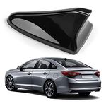 AMSPRAC Shark Fin Antenna Cover,Enhanse Singal Antenna Caps Compatible with Kia Optima 2014-2020,Sonata 2015-2019,Genesis Sedan G80 2015-2017,Coupe 2013-2015,Hyundai Elantra Sedan 2011-2016,Black