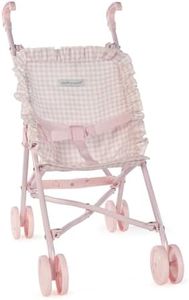 Pasito a pasito - Sillita de Paseo para muñecas Tom Vichy Rosa