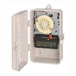 Intermatic T104P3 Intermatic Inc Timer Indoor/Outdoor 220V Plas