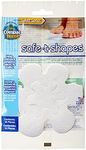 COMPAC HOME Select Safe-T-Shapes, Large, White Daisy 14 Count