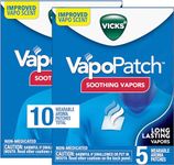 VapoPatch with Long Lasting Soothing Non-medicated Vapors for Adults & Children Ages 6+, Two 5ct Cartons