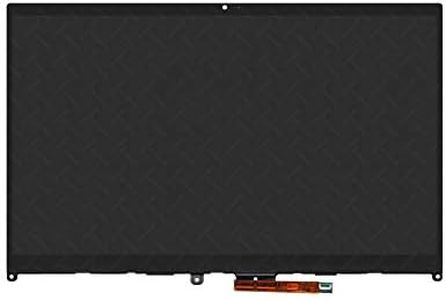 LCDOLED Replacement for Lenovo IdeaPad Flex 5-14ARE05 5-14IIL05 5-14ITL05 5-14ALC05 81X2 81WS 81X1 82HS 82HU 14.0 inches FHD 1920x1080 IPS LCD Display Touch Screen Digitizer Assembly Bezel with Board