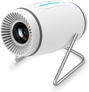 Vidéoprojecteur 4K Mini Projecteur Portable WiFi 6 BT 5.4, Projecteur Video avec Auto Keystone, 130 Pouces, 180° Rotation Compatible avec HDMI/TV Stick/USB/PS5 [App Intégrée]
