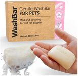 Gentle Puppy Shampoo Soap for Sensitive Skin of Pets and Small Dogs - 2.8oz (80g) Natural Dog Soap Bar to Clean, Detangle and Moisturize