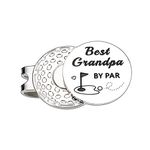 Fathers Day Golf Gift for Grandpa Golf Ball Marker from Granddaughter Grandson, Grandpa Fathers Day Present, Papa Gramps Grandfather Fathers Day Birthday Retirement Gifts, Christmas Stocking Stuffer