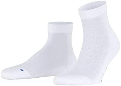 FALKE Cool Kick High Ankle U 1 Pair, White (White 2000), 12.5-13.5