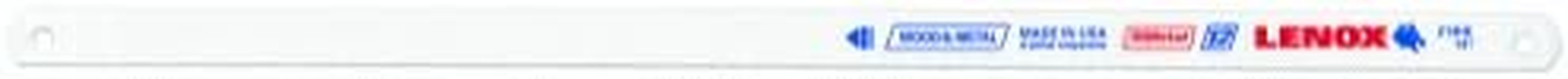 LENOX Tools Hacksaw Blade, 12-inch, 14 TPI, 10-Pack (20143V214HE)