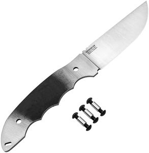 BPSKNIVES BPS Knives Blank HK4 SSH - DIY Knives Making Blades - Full-Tang Blank Knife for Knifemaking - Stainless Steel 5Cr14MoV Blade - Knife Making Steel - Knife Blank