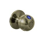 Hafele Stella Digital Knob Lock for Doors | Smart Control | Fingerprint Access | Compact | Antique Brass | Bluetooth App Access | 3 Years Warranty