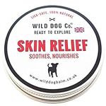 Itchy Allergy Skin Relief Balm for dogs instantly soothes itchy dogs, hot spots, dry, flaky, irritated skin, allergies, natural remedy, UK-made, moisturises dry elbows and flaky skin, 60g tin