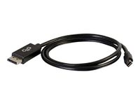 C2G 84300 1m Mini-DisplayPort/Thunderbolt to DisplayPort Monitor Cable Black