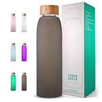 Glass Water Bottle with Protective 