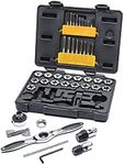 GearWrench 40pc Tap and Die Set Cuts Bolts Engineers Kit