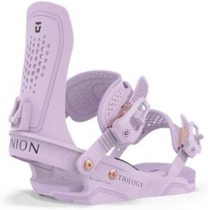 Union Trilogy Womens Snowboard Bindings, M, Lilac