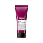 L'Oréal Professionnel Leave-In-Moisturiser, With Heat Protection, For Curly & Coily Hair, With Glycerin, Urea H and Hibiscus Seed Extract, Serie Expert Curl Expression, 200 ml